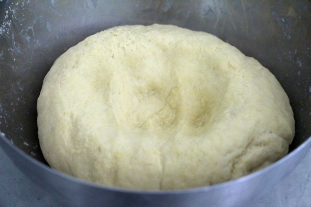 kubbeh dough in a bowl