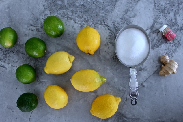 Tunisian Lemonade ingredients