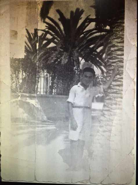 Saba as a young man in Bizerte