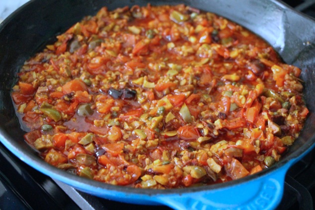 cooking tapenade