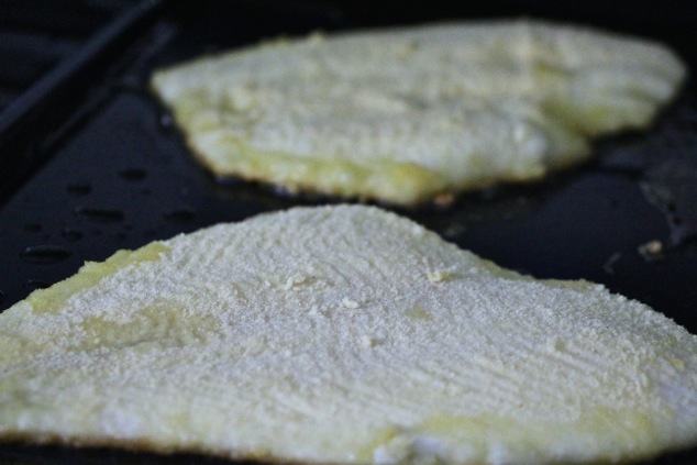 frying fish filets