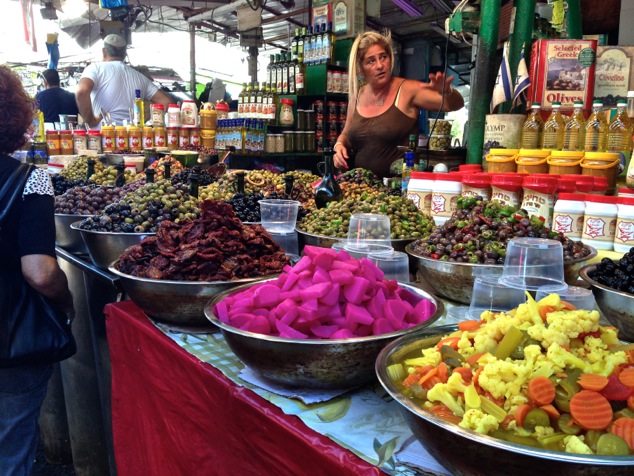 olives in the market