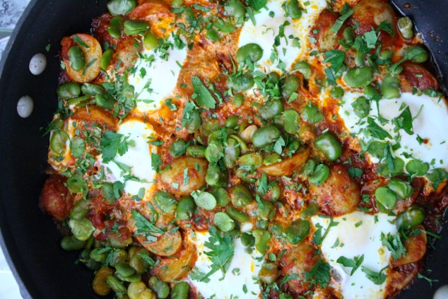 passover shakshuka ready