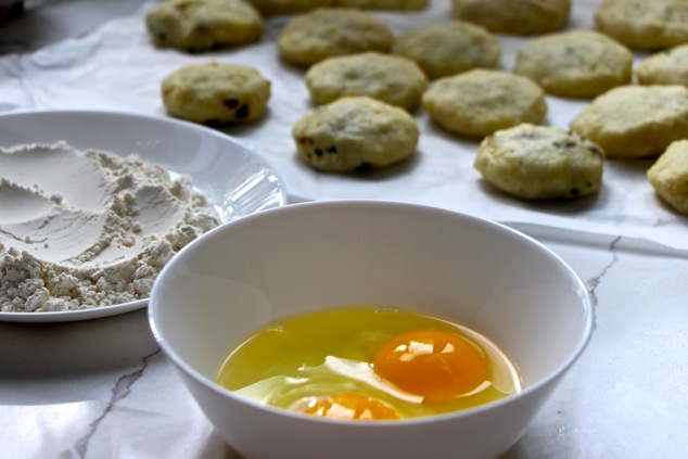 frozen-banatage-patties-eggs-and-flour