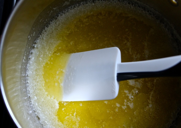 cooking butter and sugar