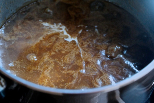 cooking milk in fudge