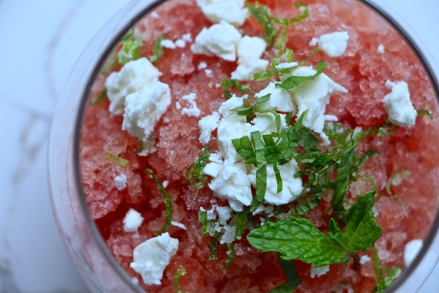 granita is served up close