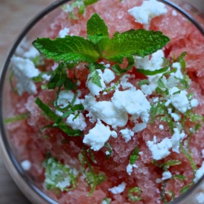 Happy Summer with Watermelon-Arak Granita :)