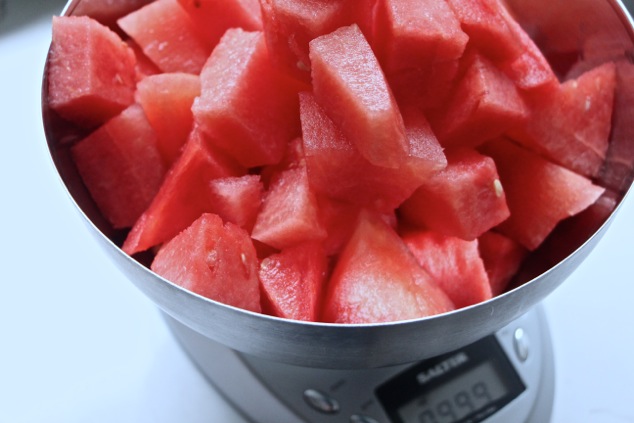 watermelon cubes