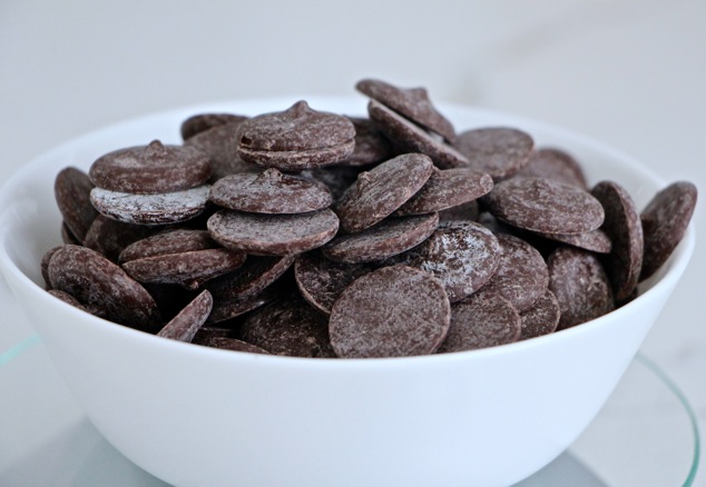 chocolate coins in a bowl