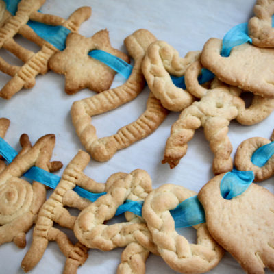 Shek T’fa-Tef- Cookies on a String – Traditional Sesame & Fennel Cookies for Shavuot